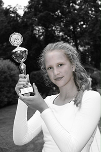 Karina Kruse Mannheim Tennis 3.Platz Baden Wurttemberg U 14 300